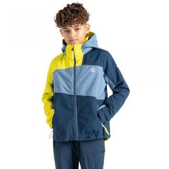 Chaqueta infantil impermeable Dare 2B Explorer II verde lima