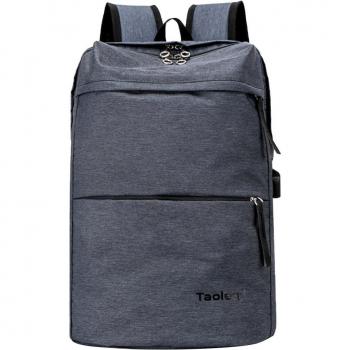 Morral de oficina multifunción con soporte para laptop y cargador USB # L10