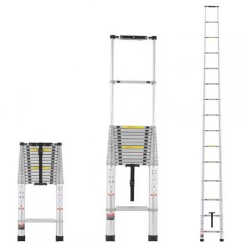 RV Ready VEVOR Telescoping Ladder – 20 ft, 419 lb Load, Non‑Slip Feet