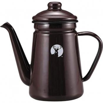 Stag Heritage Brown Enamel Kettle – 1.1L Capacity