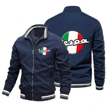 Chaqueta Shirtking de Hombre Primavera-Otoño con Estampado Vespa 03 L