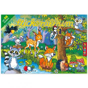 Waldtiere Stickeralbum