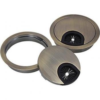 Bronze Zinc Alloy Wire Management Port 60mm