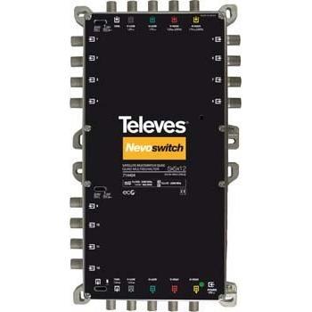 Televes Multischalter 12,70cm (5) 12 Guß NEVO m.NT quad kask. MS512NCQ (Multischalter), SAT Zubehör