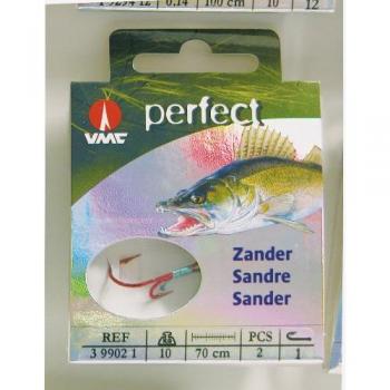 Red 70 cm VMC Zander Ryder – H4 Angelhaken