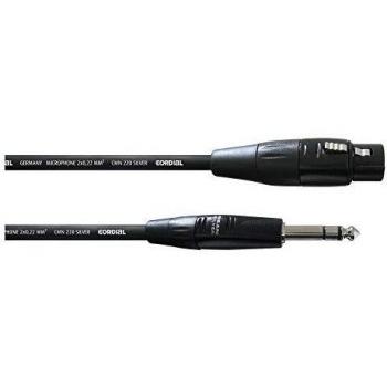 Cordial Câble 60 cm XLR vers jack stéréo