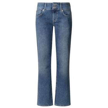 Pepe Jeans Gerade Jeans LW Damen Straight Denim