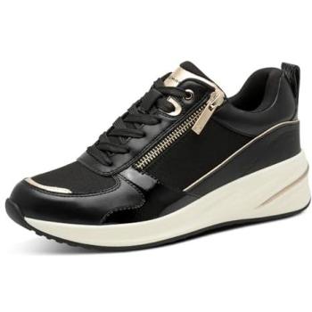 Women’s Gold Tamaris Running Platform Shoes