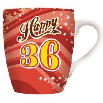 Miko Happy 30s Birthday Toast Mug – 36 oz