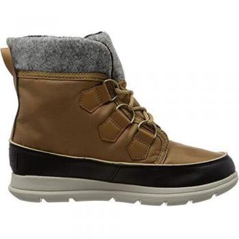 Sorel Explorer Carnival wasserdichte Winterstiefel für Damen, Braun, 40 EU