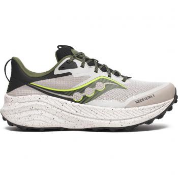 Saucony Herren Trailschuh Xodus Ultra 3 Creme/Olive