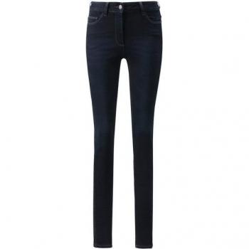Madeleine Fraying Slim Fit Jeans – 24 (Blau)