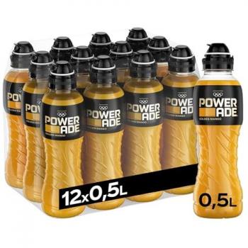 Powerade Golden Mango – Isotonische Energierestaurierung, 12 Stück à 0,5 l – 10,99 € – Joybuy