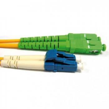 25 Meter LSZH Singlemode 9/125 OS2 Glasfaser-Patchkabel Duplex SC/APC und LC/PC