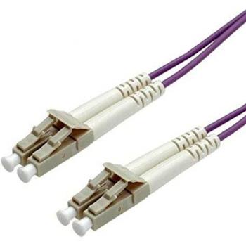 Câble Optique ROLINE 3 m OM4 50/125µm LC/LC Violet