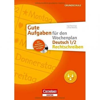 Moers, Dr. Edelgard Rechtschreiben 1/2: Kopiervorlagen Mit Cd-Rom
