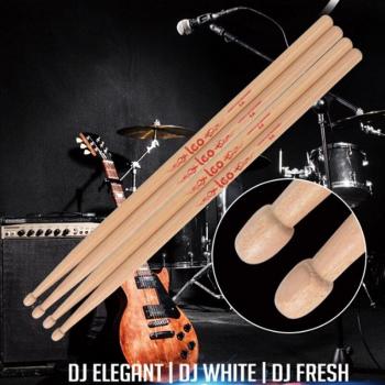 LEO 1 Pair of Non-Slip Drumsticks