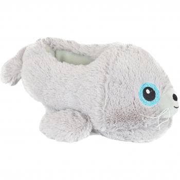 Pieds douillets gris – Pantoufles d'hiver 3/4 UK