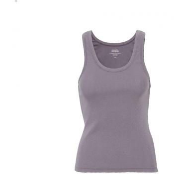 Donna Canottiera a Coste Verde-Purple Haze Organica Standard