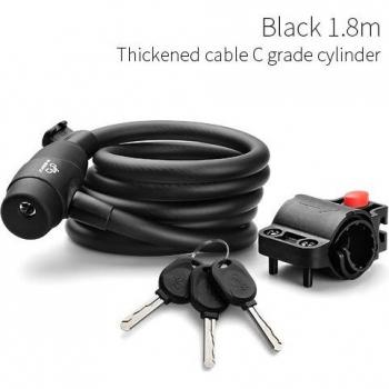INBIKE 1.4m Steel Wire Lock