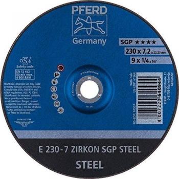 PFERD ZIRKON Schruppscheibe für Stahl