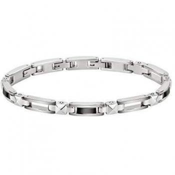 Accesorio Masculino: Pulsera Morellato Cross SKR57 en Acero Inoxidable
