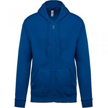 Kariban Kapuzenpullover Blau L