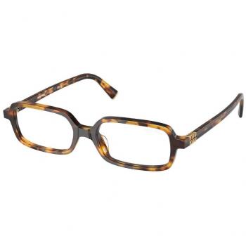 Miu Miu MU11ZSF Women’s Frame Only, Blue‑Light Blocking, Tortoiseshell, 52