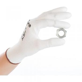 HYGOSTAR Pro-Handschuhe – Ultra Flex Finger (Weiß), 12 Stück