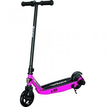Patinete eléctrico Razor Power Core S80 rojo pastel, ideal para jóvenes de 8 años y mayores