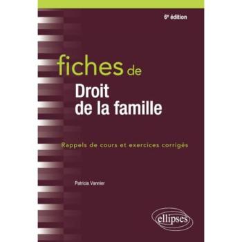 Fiches de droit de la famille