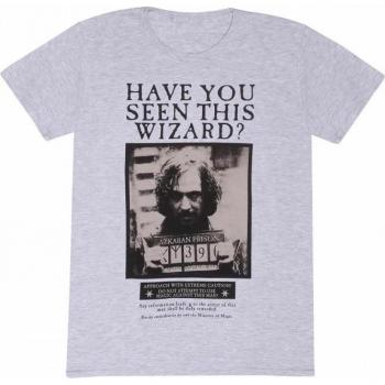 Harry Potter Adult Sirius Black Wanted Poster Tee XXL