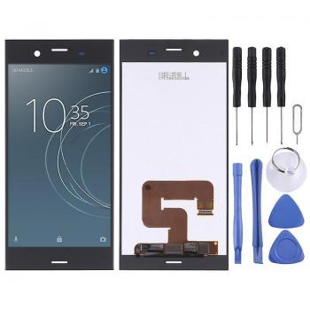 Écran tactile complet noir pour Sony Xperia XZ1