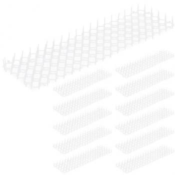 Grille de Protection Relaxdays, Stop Chats et Fouines, 12 Pièces, Noir