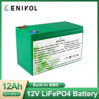 Batería de Emergencia 12V 12Ah con BMS para Coche de Juguete