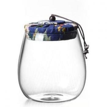 Puer Flower Tea Glass Jars