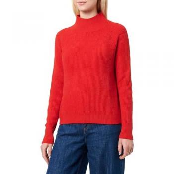 Street One Studio Strickpullover Turtleneck Rot