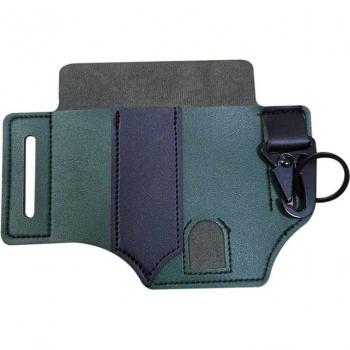 Pochette de ceinture en cuir PU pour multitool et outils de camping 175x130mm WWO66