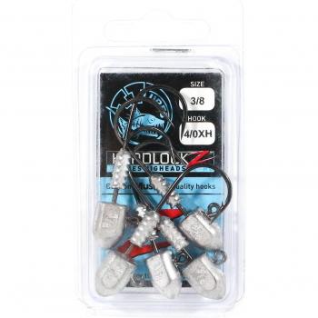 Jig Head Tackle Tactics Headlockz HD 3/8 oz 4/0 XH 5 unità