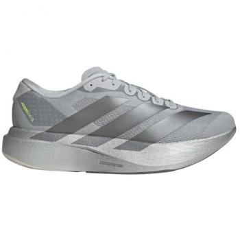 Adidas Adizero EVO SL Silver Mesh Synthetic 9 US Men’s Speed Trainers