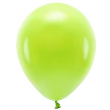 100 Eco Ballons Pastell Hellgrün 30cm