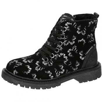 Lico Malati Kids‑Stiefel, unisex, 29, veloursschwarz