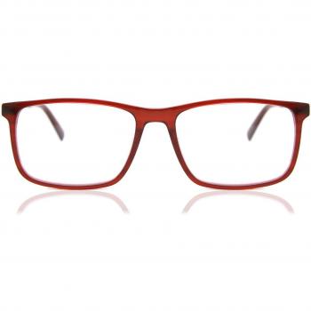 SmartBuy Herren Rote Blaulichtbrille aus Plastik