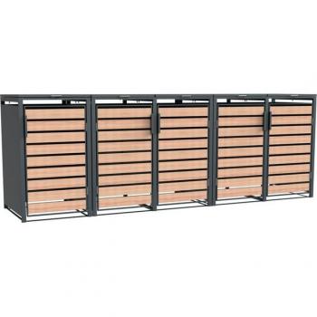 Conteneur à déchets en métal Lacina