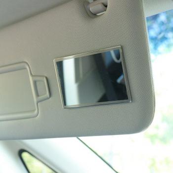 Edelstahl Kosmetikspiegel für Auto