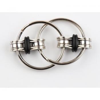 Stainless Steel Fidget Keychain