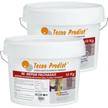 M-REPAR FACHADAS Tecno Prodist – Mortero para Fachada con Fibras de Alta Resistencia