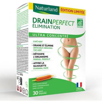 Naturland Drainperfect 30 ampoules Élimination Bio