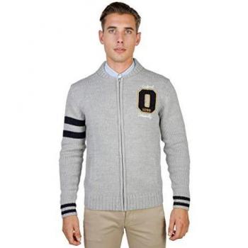 Oxford University Cardigan grau 2XL