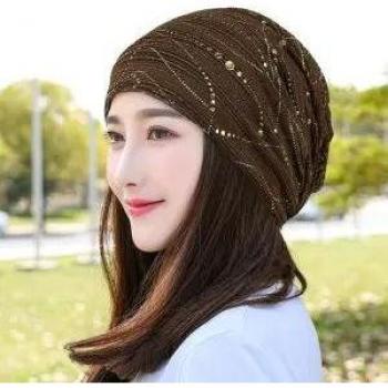 Lace Trimmed Panama Hat for Women